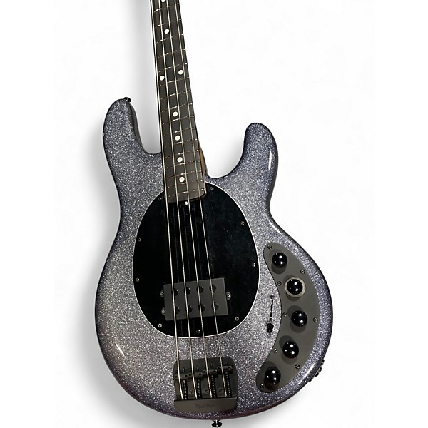 Used Ernie Ball Music Man Dark Ray dark sparkle Electric Bass Guitar