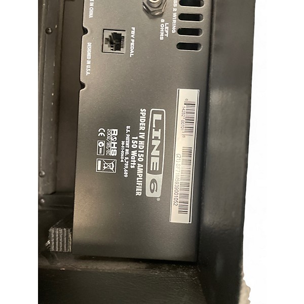 Used Line 6 Spider IV HD150 Solid State Guitar Amp Head