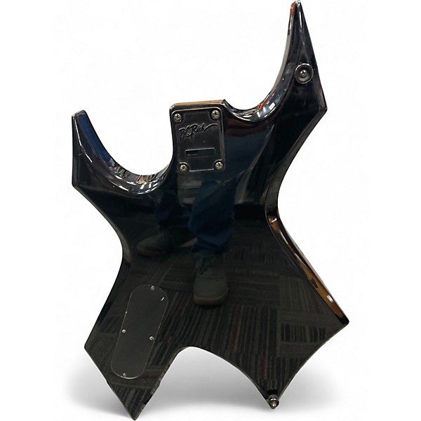 Used B.C. Rich KKW KERRY KING WARLOCK TRIBAL RED/BLACK Solid Body Electric Guitar