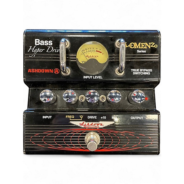 Used Ashdown James LoMenzo HyperDrive Distortion Bass Effect Pedal