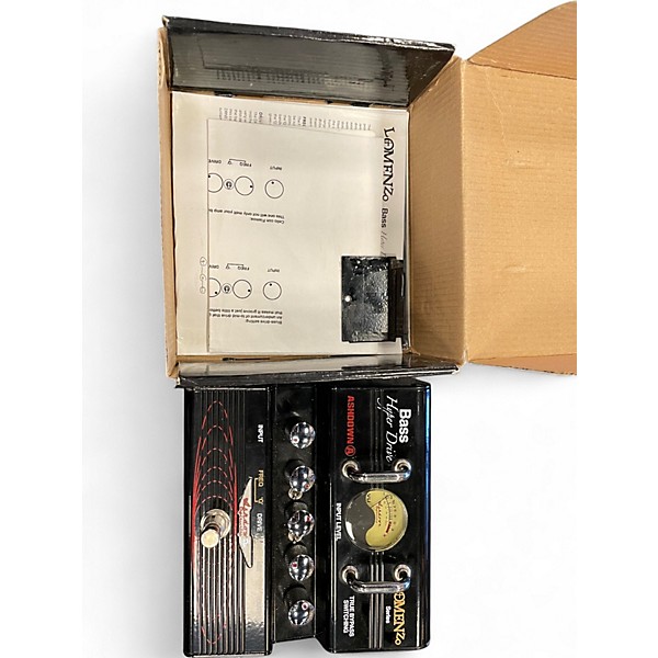 Used Ashdown James LoMenzo HyperDrive Distortion Bass Effect Pedal