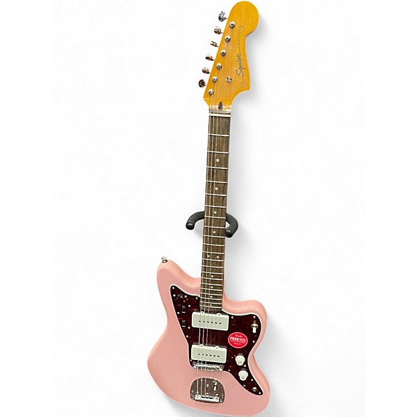 Used Squier Classic Vibe 60s Jazzmaster Shell Pink Solid Body Electric Guitar
