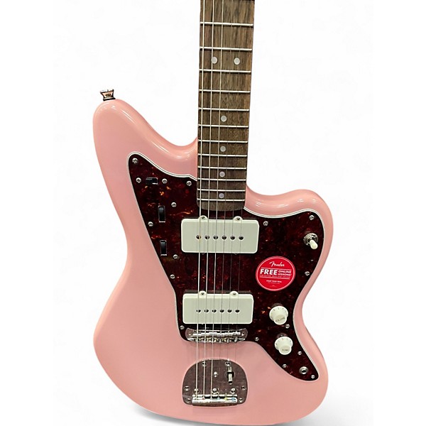 Used Squier Classic Vibe 60s Jazzmaster Shell Pink Solid Body Electric Guitar