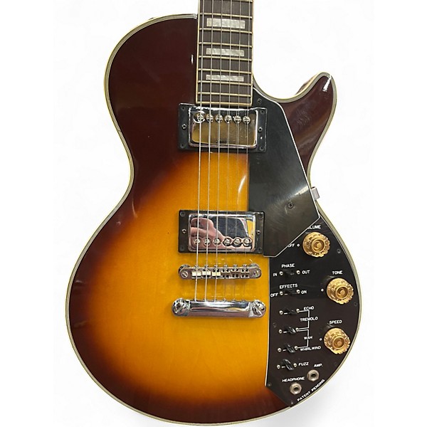 Vintage 1970s Kay EFFECTOR SUNBURST Solid Body Electric Guitar