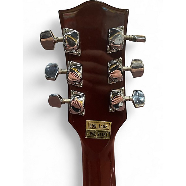 Vintage 1970s Kay EFFECTOR SUNBURST Solid Body Electric Guitar