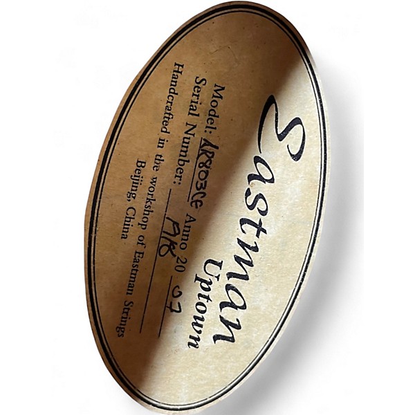 Used Eastman AR803CE Walnut Hollow Body Electric Guitar