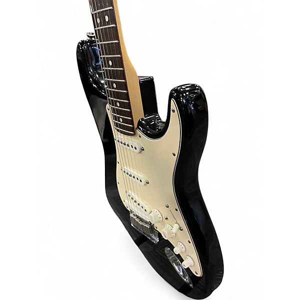 Used Fender VG Stratocaster Black Solid Body Electric Guitar