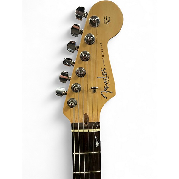 Used Fender VG Stratocaster Black Solid Body Electric Guitar