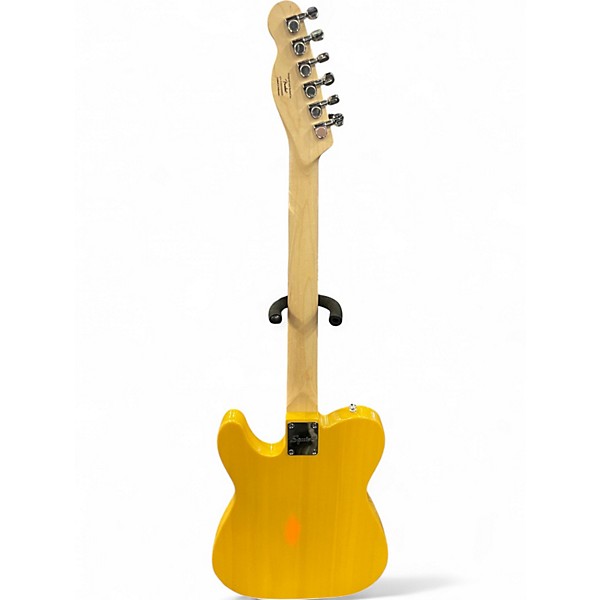 Used Squier Telecaster MUSTARD Solid Body Electric Guitar