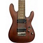 Used Schecter Guitar Research Omen 8 Walnut Stain Solid Body Electric Guitar
