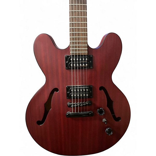 Used Epiphone Dot Studio Worn Cherry Hollow Body Electric Guitar