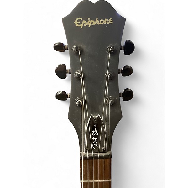 Used Epiphone Dot Studio Worn Cherry Hollow Body Electric Guitar