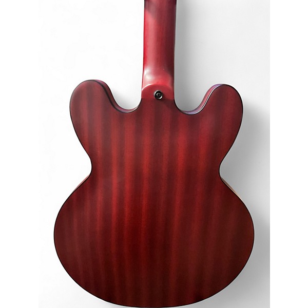 Used Epiphone Dot Studio Worn Cherry Hollow Body Electric Guitar