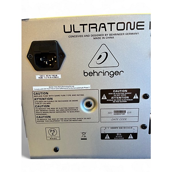 Used Behringer ULTRATONE K900FX Keyboard Amp