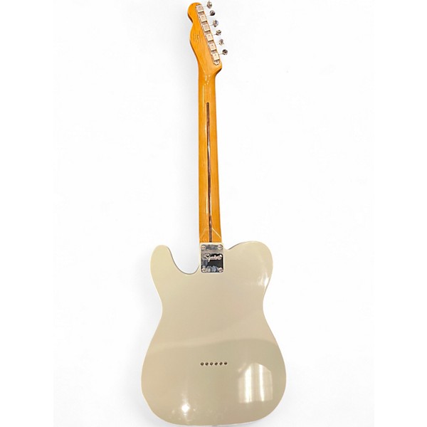 Used Squier Classic Vibe 70s Thinline Telecaster White Hollow Body Electric Guitar