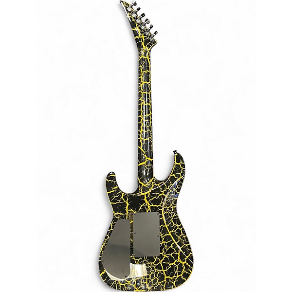 Used Jackson SL3XDX Soloist Yellow Crackle Solid Body Electric Guitar
