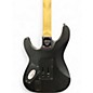 Used Schecter Guitar Research Demon-6 FR Black Solid Body Electric Guitar