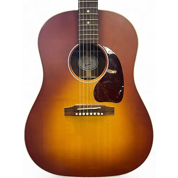 Used Gibson J45 Studio 2 Color Sunburst Acoustic Electric Guitar