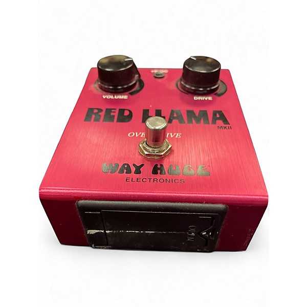 Used Way Huge Electronics WHE203 Red Llama Overdrive Effect Pedal