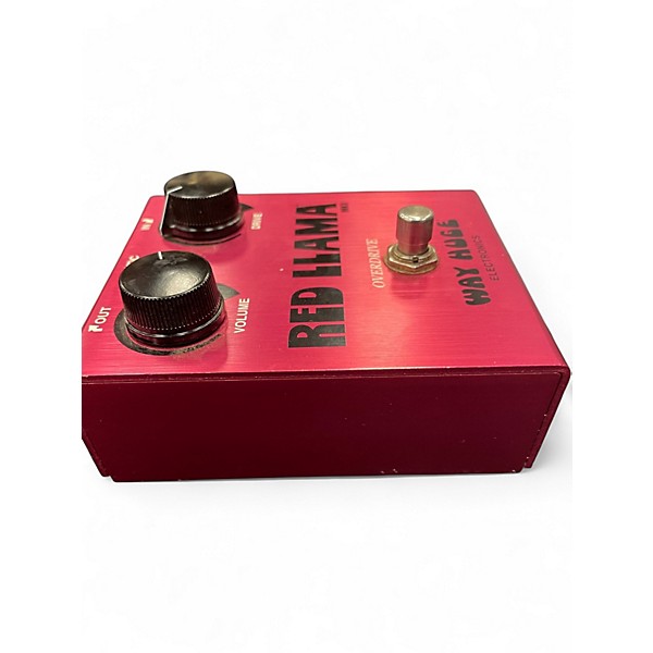 Used Way Huge Electronics WHE203 Red Llama Overdrive Effect Pedal