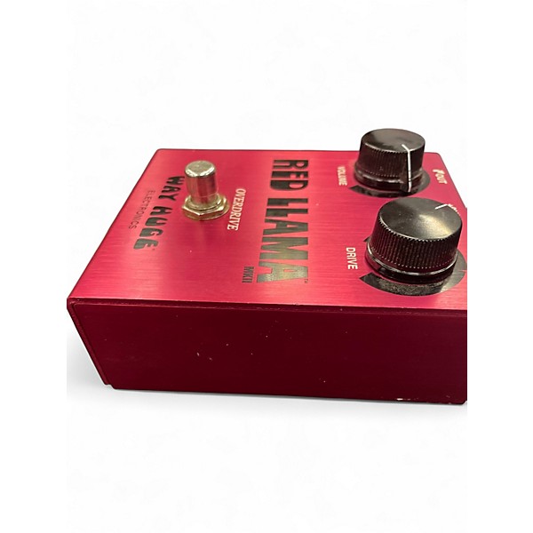 Used Way Huge Electronics WHE203 Red Llama Overdrive Effect Pedal