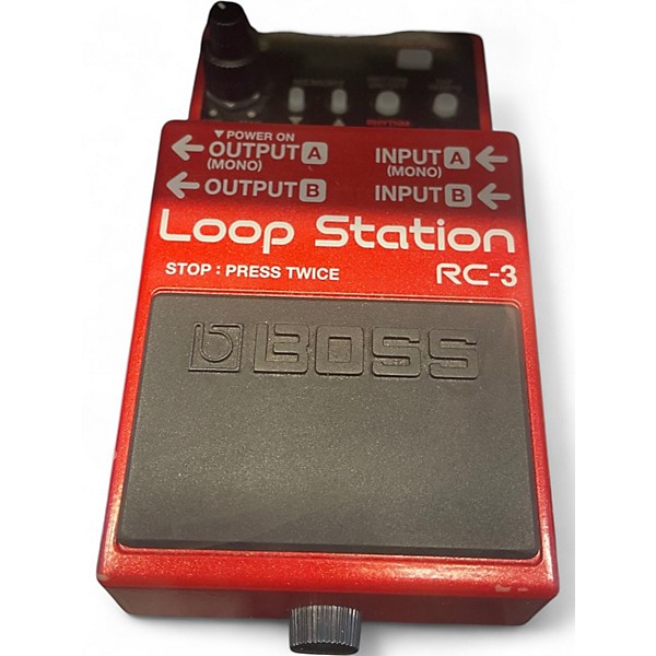 Used BOSS RC3 Loop Station Pedal