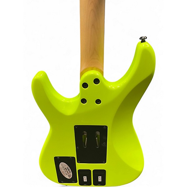 Used Schecter Guitar Research SUN VALLEY SUPER SHREDDER LIME GREEN Solid Body Electric Guitar