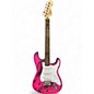 Used Squier Bullet Stratocaster Pink Solid Body Electric Guitar thumbnail