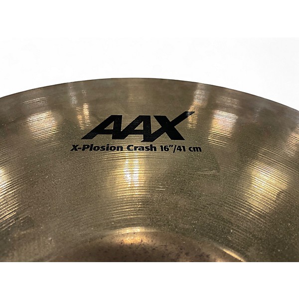 Used SABIAN 16in AAX Xplosion Crash Cymbal