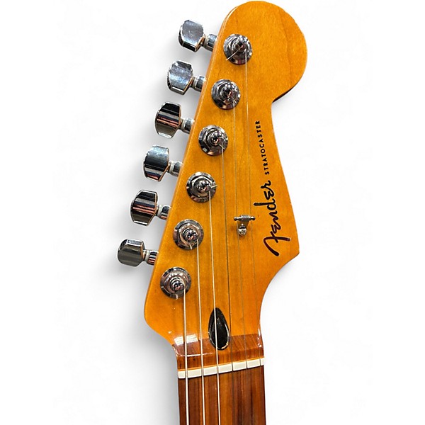 Used Fender Player Plus Stratocaster HSS Silverburst Solid Body Electric Guitar