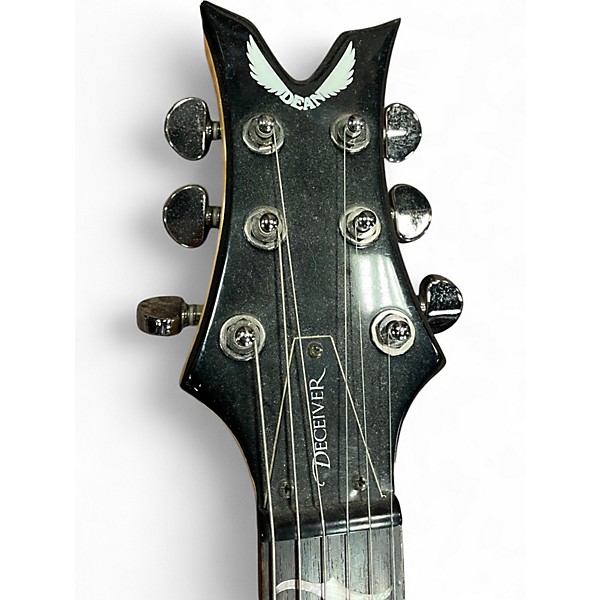 Used Dean deceiver Black Solid Body Electric Guitar