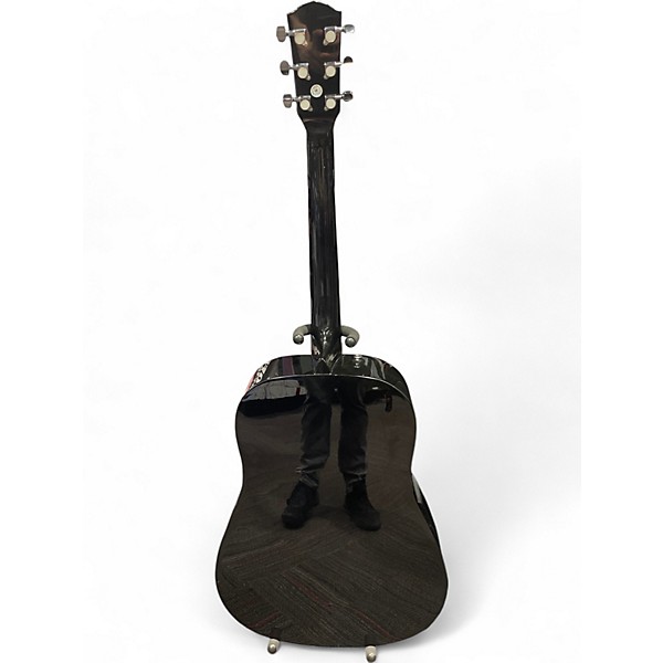 Used Fender CD60S Black Acoustic Guitar