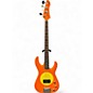 Used Flea Bass MODEL 32 SUNNY BASS Orange and Yellow Electric Bass Guitar thumbnail
