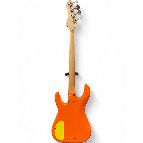 Used Flea Bass MODEL 32 SUNNY BASS Orange and Yellow Electric Bass Guitar
