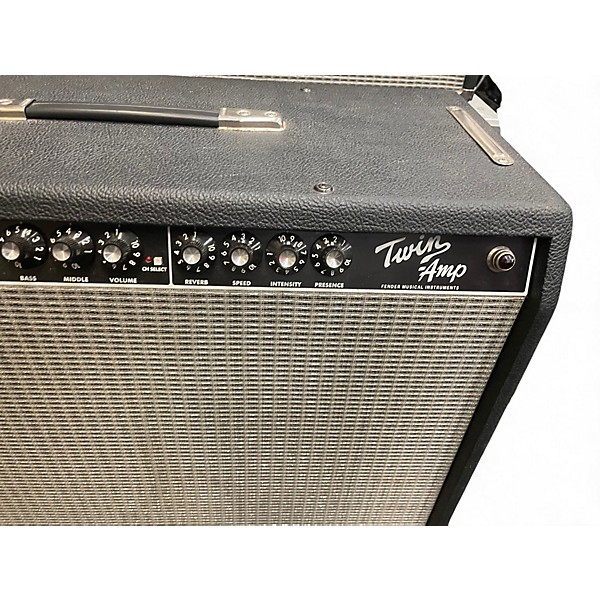 Used Fender Twin Reverb 2x12 Tube Guitar Combo Amp
