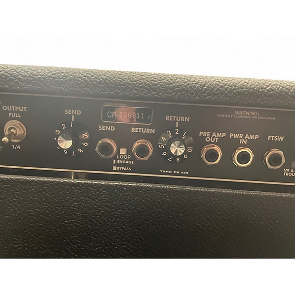 Used Fender Twin Reverb 2x12 Tube Guitar Combo Amp