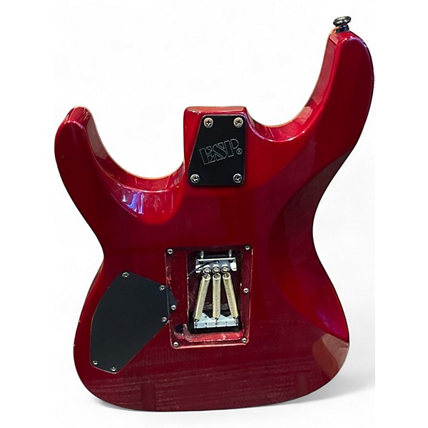 Used ESP LTD MH201 Red Solid Body Electric Guitar