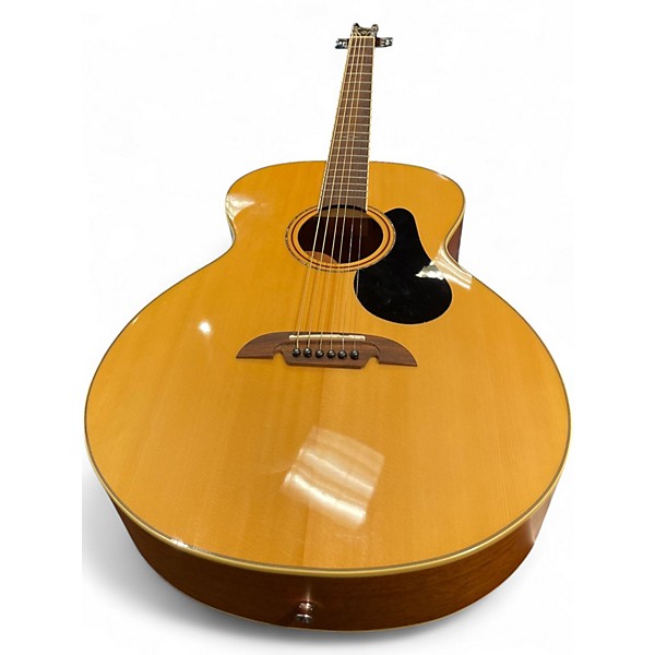 Used Alvarez ABT60 Baritone Natural Acoustic Guitar