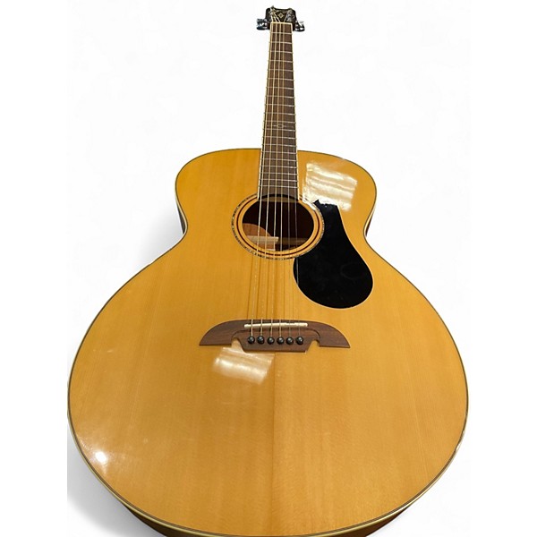 Used Alvarez ABT60 Baritone Natural Acoustic Guitar