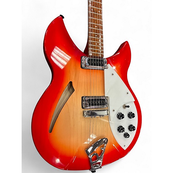 Used Rickenbacker 330 THINLINE 2 Color Sunburst Solid Body Electric Guitar