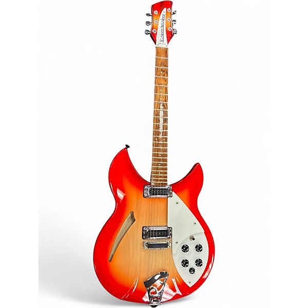 Used Rickenbacker 330 THINLINE 2 Color Sunburst Solid Body Electric Guitar