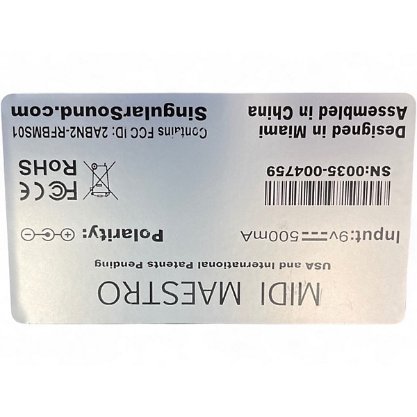 Used Singular Sound AEROS GOLD EDITION Pedal