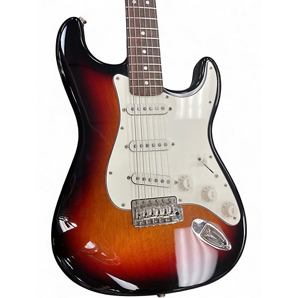 Used Squier Classic Vibe 1960S Stratocaster 3 Color Sunburst Solid Body Electric Guitar