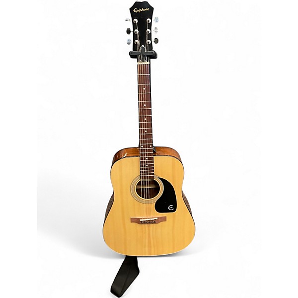 Used Epiphone DR100 Natural Acoustic Guitar