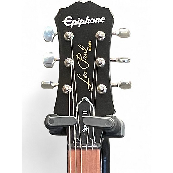 Used Epiphone Les Paul Special II Black Solid Body Electric Guitar