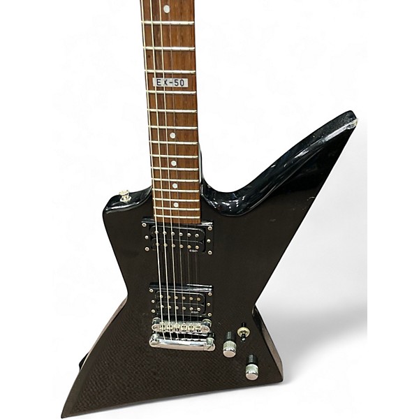 Used ESP LTD EX50 Black Solid Body Electric Guitar