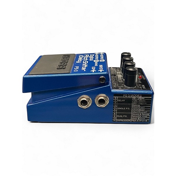 Used BOSS PS3 Digital Pitch Shifter Delay Effect Pedal
