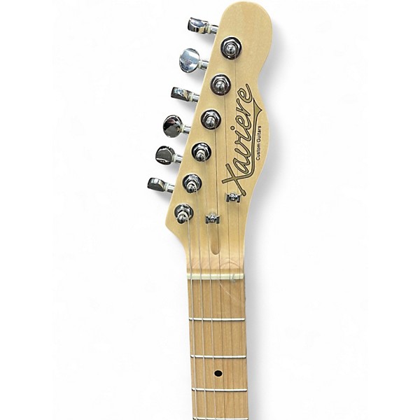 Used Xaviere TELECASTER Black Solid Body Electric Guitar