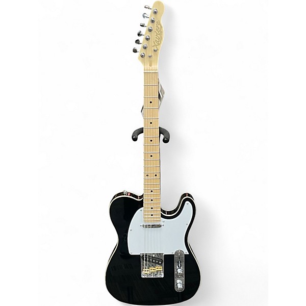 Used Xaviere TELECASTER Black Solid Body Electric Guitar