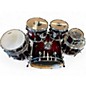 Used PDP by DW 7 Piece X7 BLACK TO RED SPARKLE Drum Kit